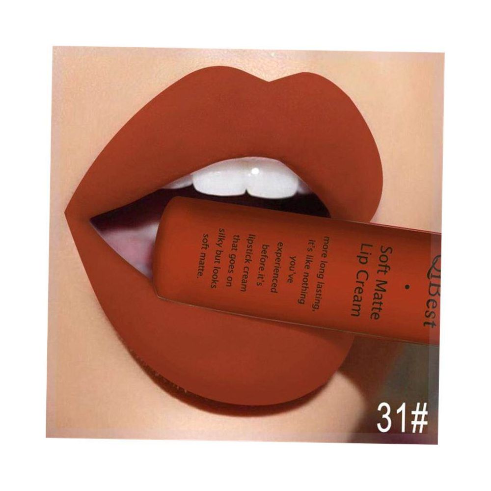 Matte Liquid Lipstick Waterproof Long Lasting Velvet Red Lip
