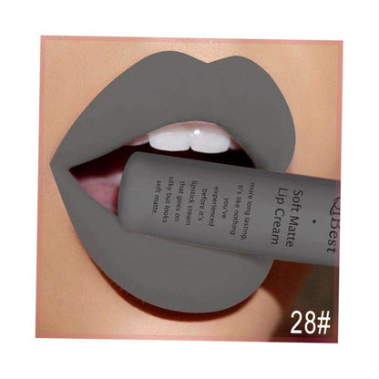 Matte Liquid Lipstick Waterproof Long Lasting Velvet Red Lip