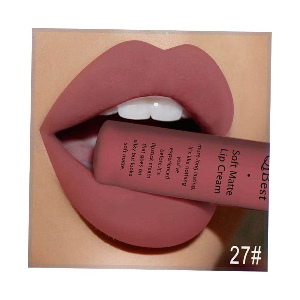 Matte Liquid Lipstick Waterproof Long Lasting Velvet Red Lip