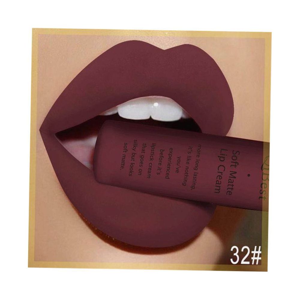 Matte Liquid Lipstick Waterproof Long Lasting Velvet Red Lip
