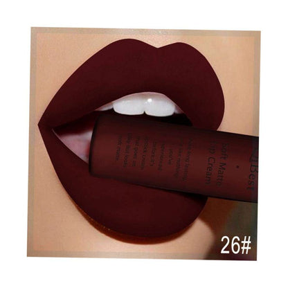 Matte Liquid Lipstick Waterproof Long Lasting Velvet Red Lip