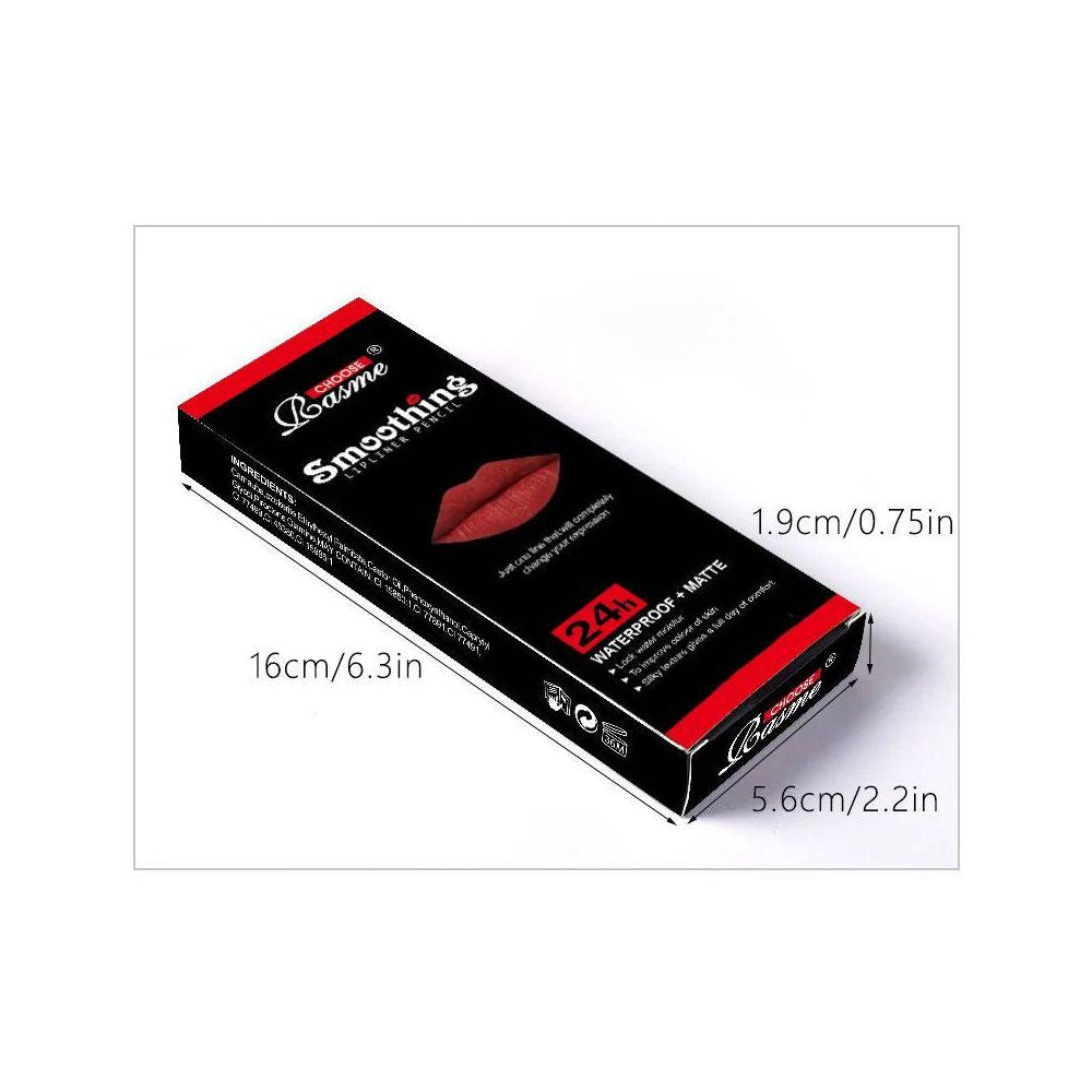 12 pcs Long Lasting Lipstick Set with Professional Lip Liner image 5