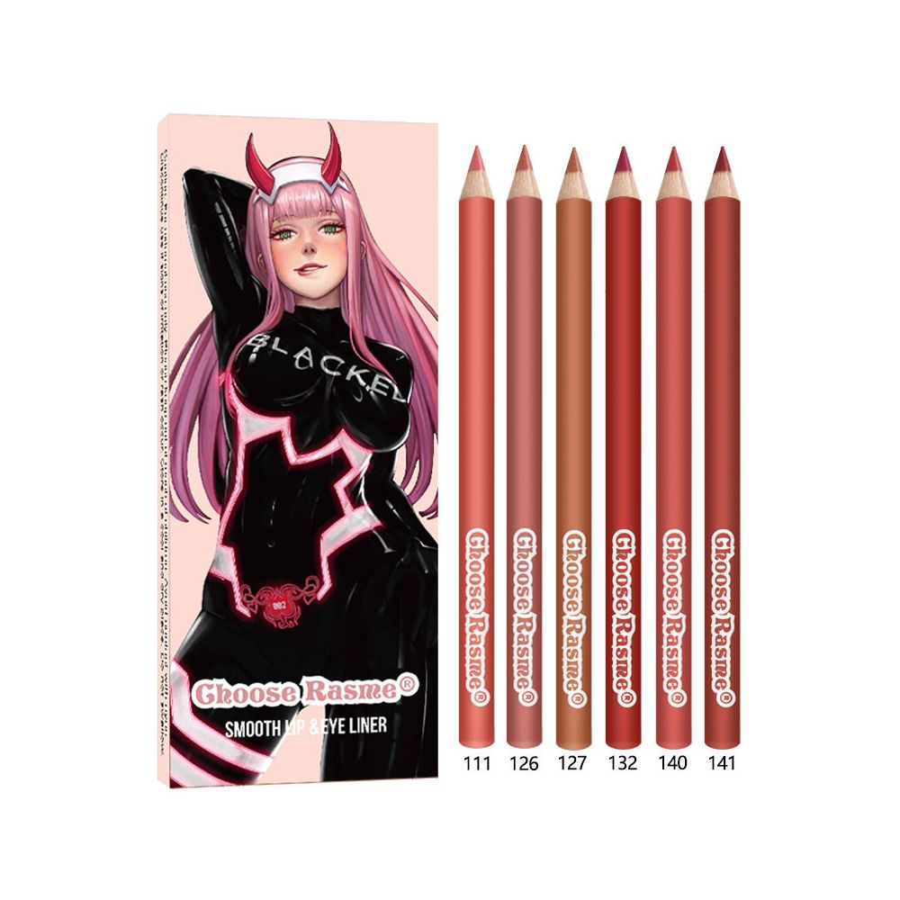 12 pcs Long Lasting Lipstick Set with Professional Lip Liner