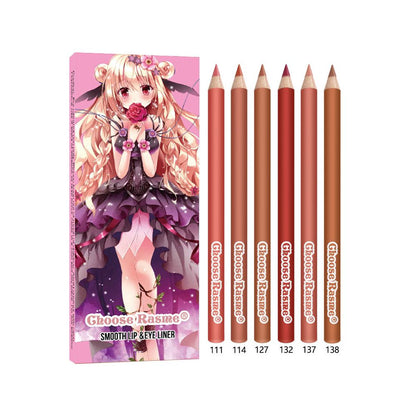 12 pcs Long Lasting Lipstick Set with Professional Lip Liner