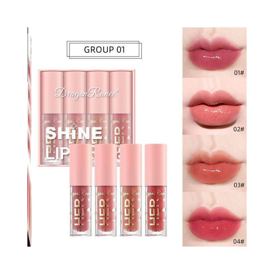 6Pcs Matte Lip Gloss Set Liquid Lipstick Waterproof Long