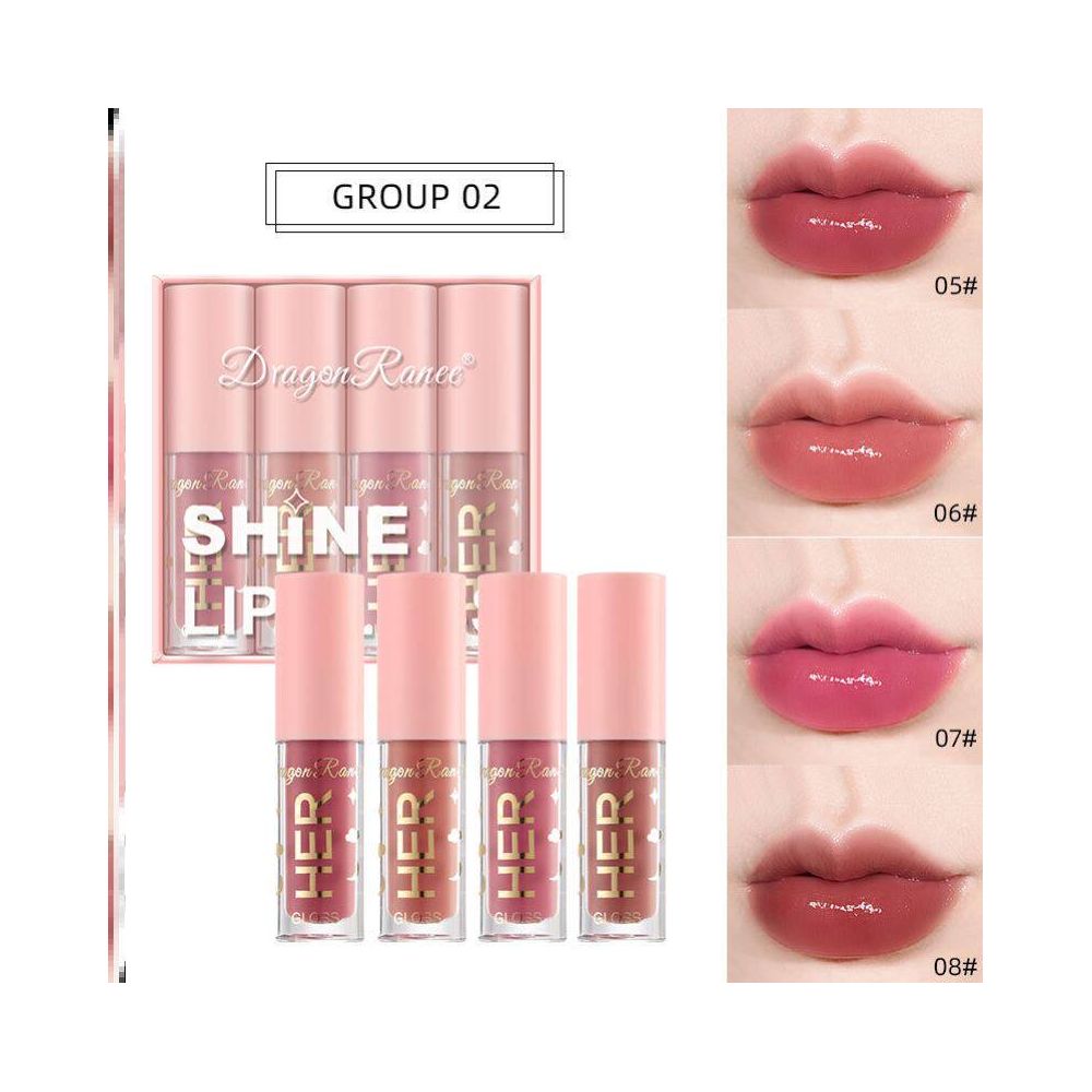 6Pcs Matte Lip Gloss Set Liquid Lipstick Waterproof Long