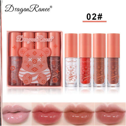 6Pcs Matte Lip Gloss Set Liquid Lipstick Waterproof Long