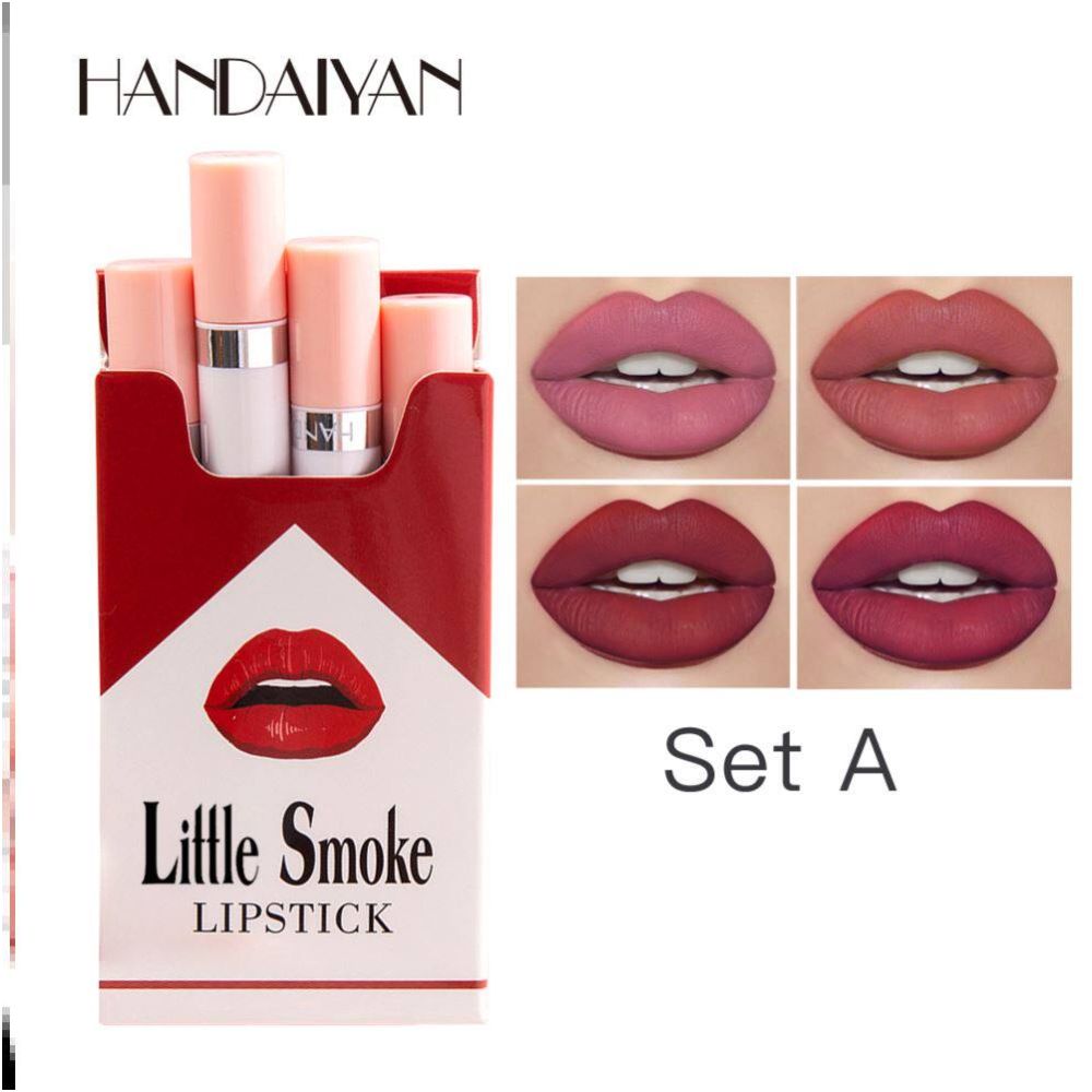 6Pcs Matte Lip Gloss Set Liquid Lipstick Waterproof Long