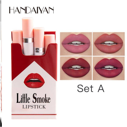 6Pcs Matte Lip Gloss Set Liquid Lipstick Waterproof Long