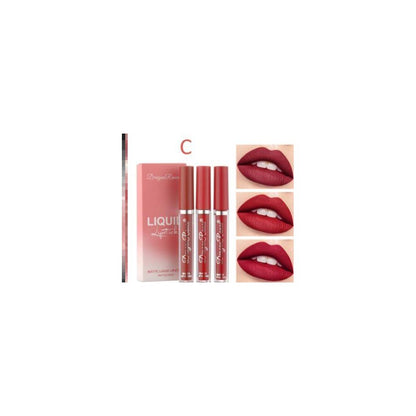 6Pcs Matte Lip Gloss Set Liquid Lipstick Waterproof Long