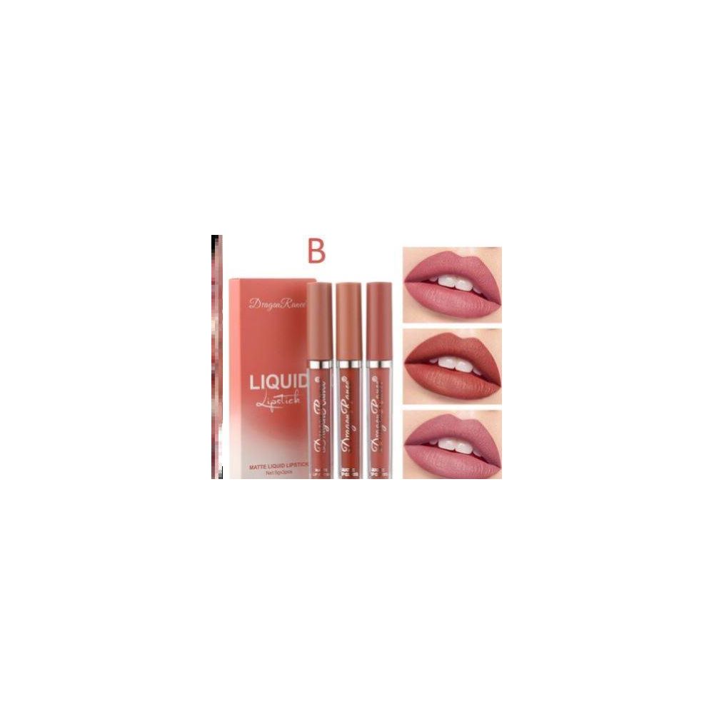 6Pcs Matte Lip Gloss Set Liquid Lipstick Waterproof Long
