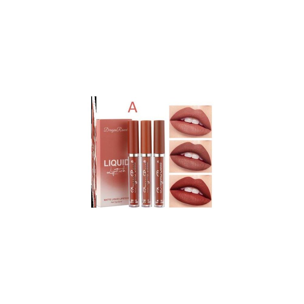 6Pcs Matte Lip Gloss Set Liquid Lipstick Waterproof Long