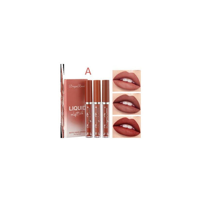 6Pcs Matte Lip Gloss Set Liquid Lipstick Waterproof Long