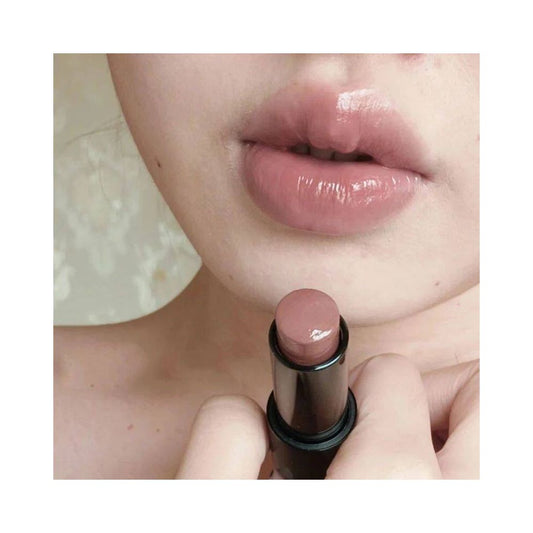 Lipstick red brown lipstick waterproof moisturizing mirror l