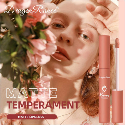 1PC Makeup Matte Nude Liquid Lipstick 12 Colors Waterproof L image 4