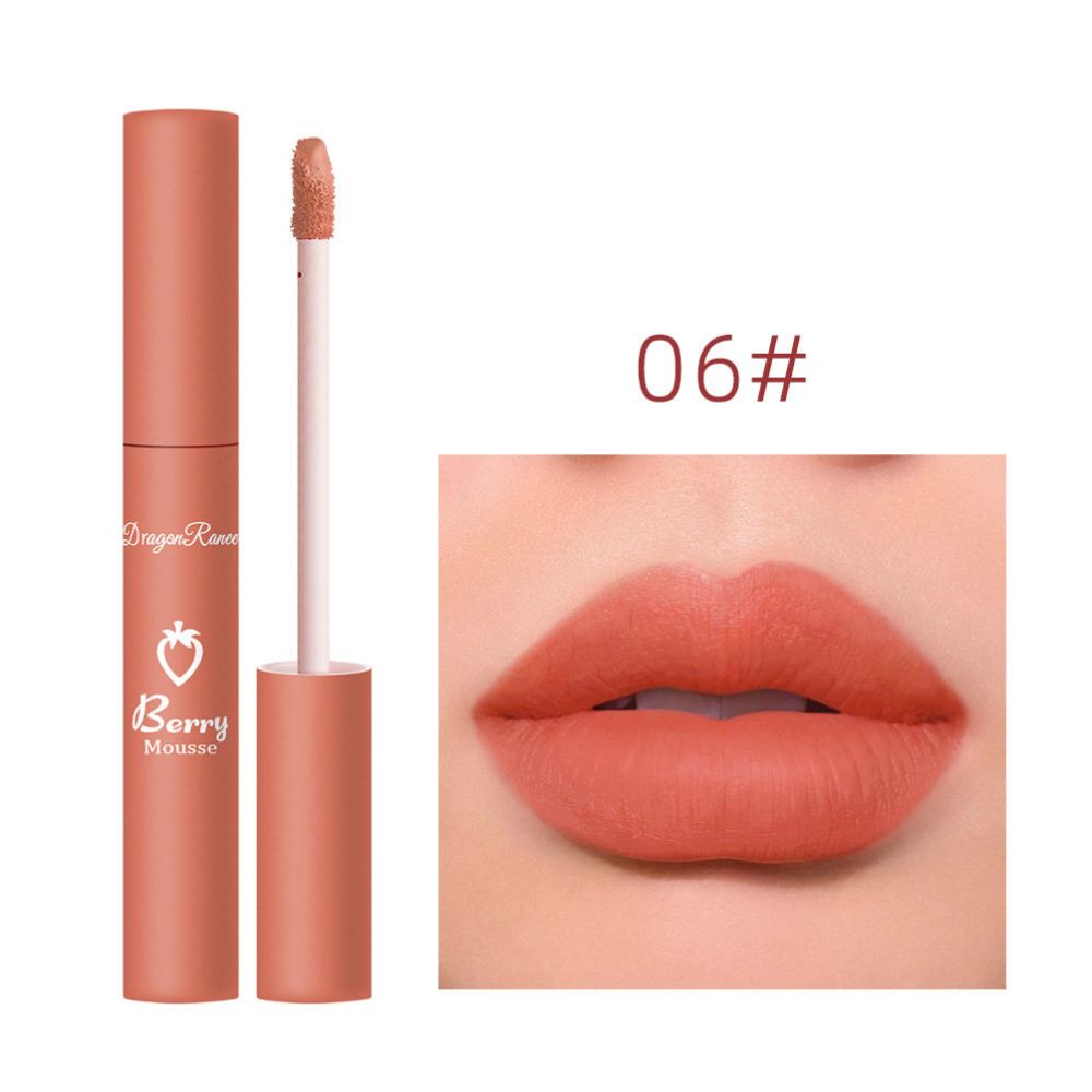 1PC Makeup Matte Nude Liquid Lipstick 12 Colors Waterproof L