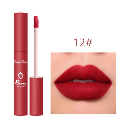 1PC Makeup Matte Nude Liquid Lipstick 12 Colors Waterproof L