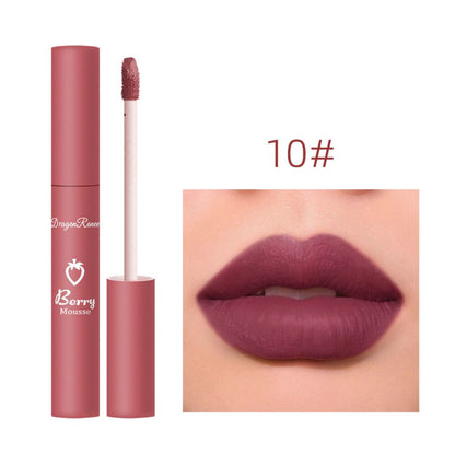 1PC Makeup Matte Nude Liquid Lipstick 12 Colors Waterproof L