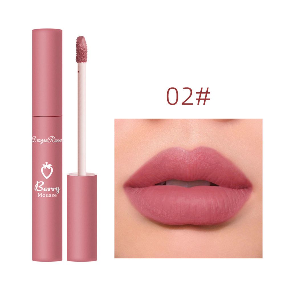 1PC Makeup Matte Nude Liquid Lipstick 12 Colors Waterproof L