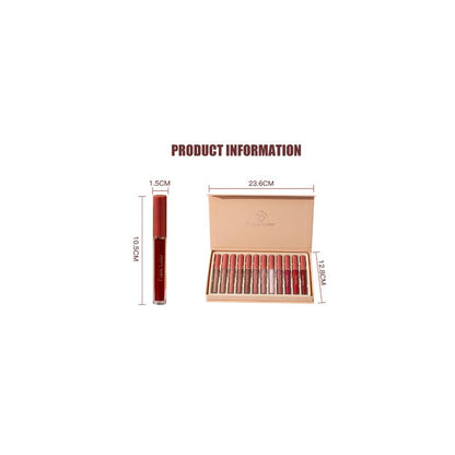 Eight Velvet Matte Lip Glaze Set Lipstick