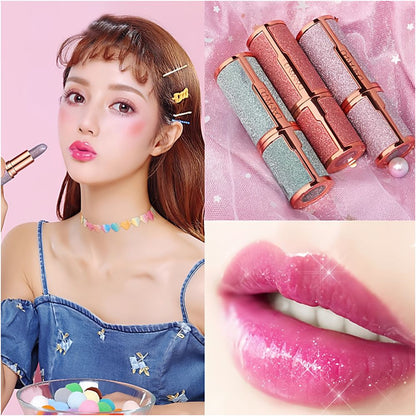 Glitter Matte Temperature Change Lipstick Waterproof LongINS image 2