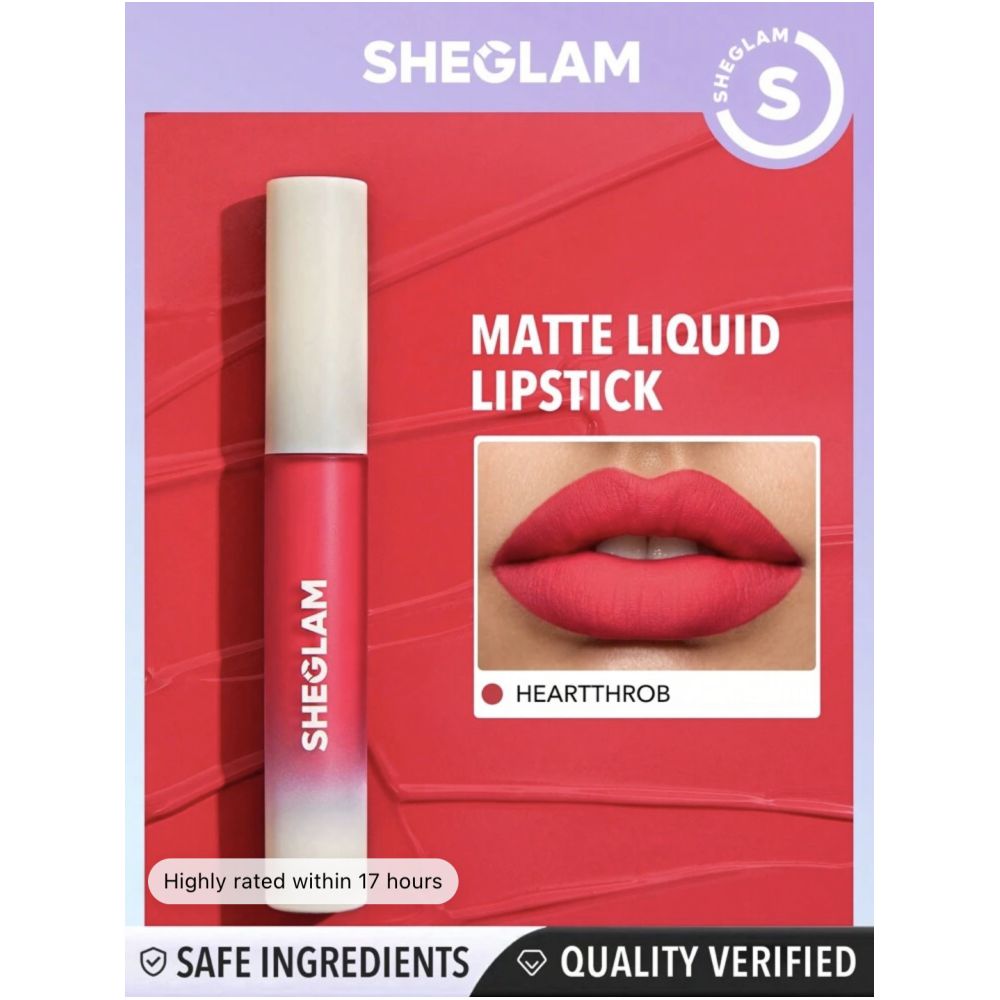 Clearance spot overseas shopping Sheglam matte liquid lipstick matte liquid non stick cup lip gloss