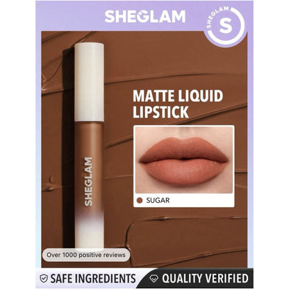 Clearance spot overseas shopping Sheglam matte liquid lipstick matte liquid non stick cup lip gloss