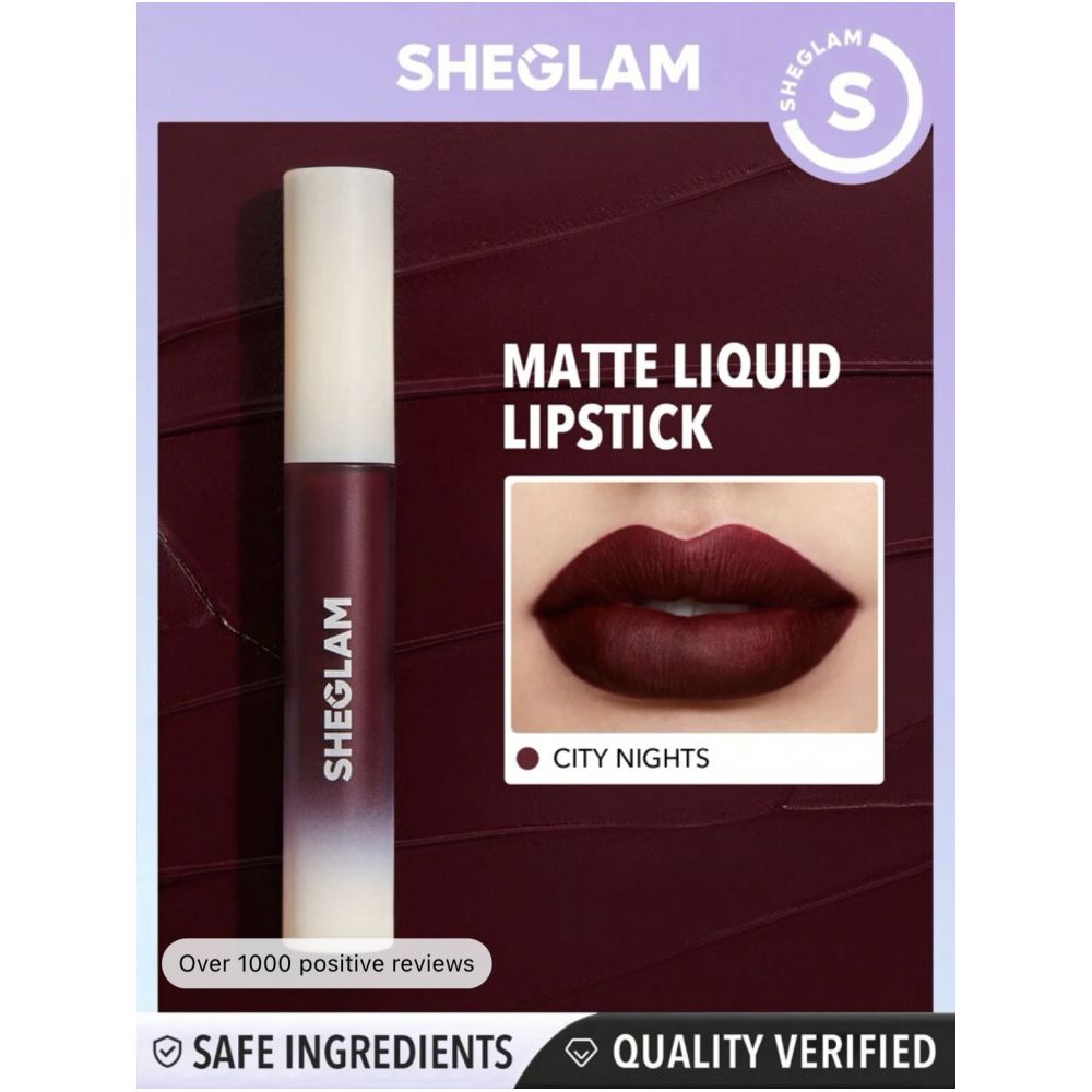 Clearance spot overseas shopping Sheglam matte liquid lipstick matte liquid non stick cup lip gloss
