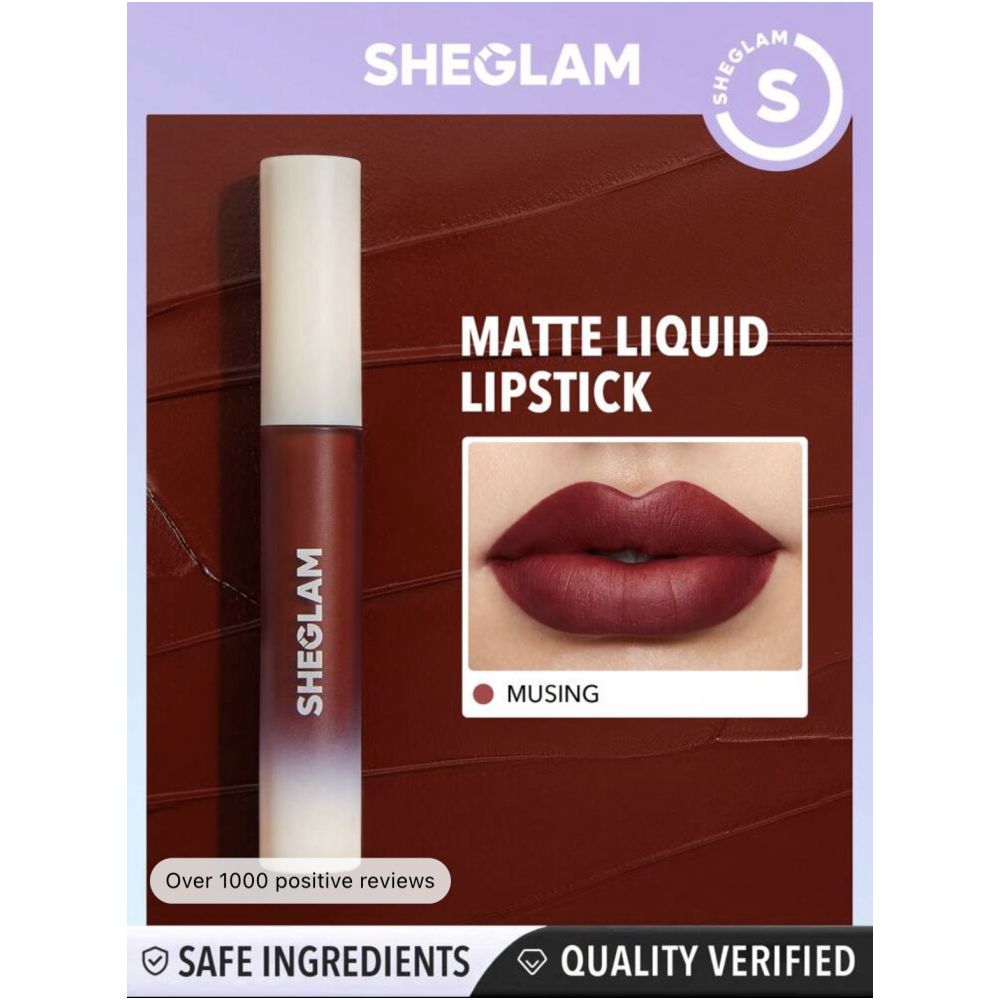 Clearance spot overseas shopping Sheglam matte liquid lipstick matte liquid non stick cup lip gloss