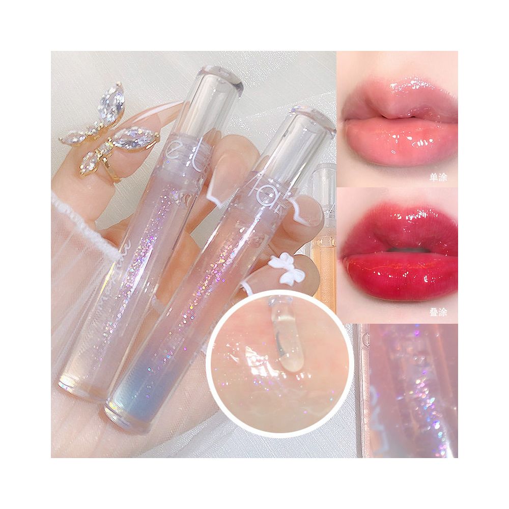 Glazing lip gloss lip gloss water gloss lip gloss jelly color lip gloss lipstick water dye a niche brand for lips image 2