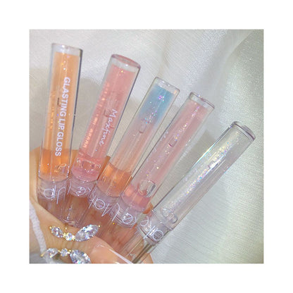 Glazing lip gloss lip gloss water gloss lip gloss jelly color lip gloss lipstick water dye a niche brand for lips image 3