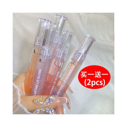 Glazing lip gloss lip gloss water gloss lip gloss jelly color lip gloss lipstick water dye a niche brand for lips image 0