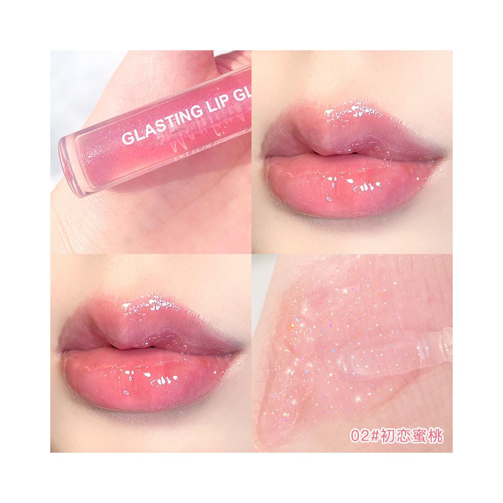 lip gloss is bright and lustrous lip glaze is moisturizing
