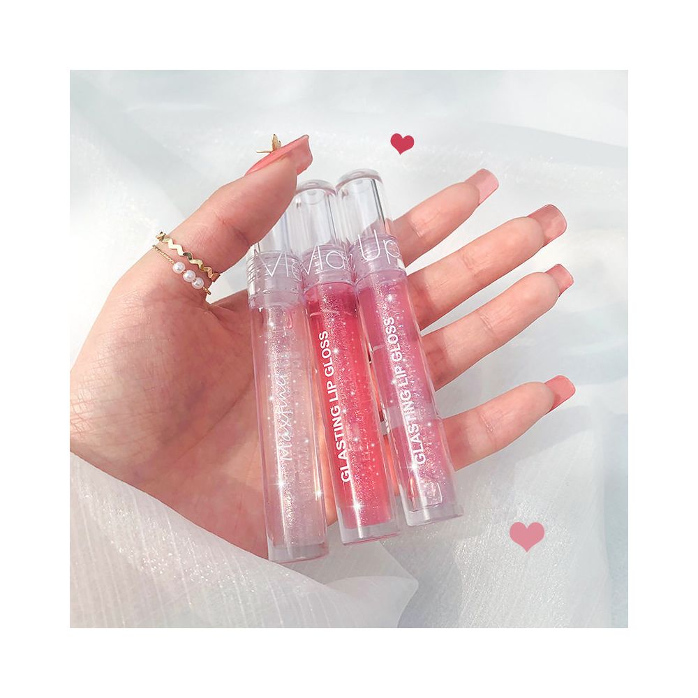 GLASTING LIP GLOSS Lipstick Maxfine Water Radiant with Sparkling Rich Jelly Lipstick image 1