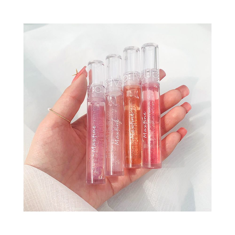 GLASTING LIP GLOSS Lipstick Maxfine Water Radiant with Sparkling Rich Jelly Lipstick image 2