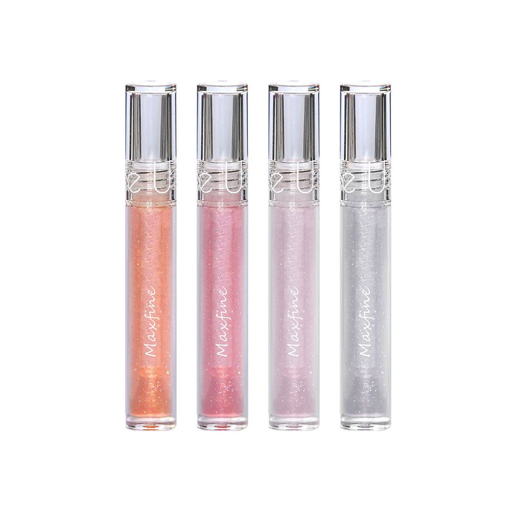 GLASTING LIP GLOSS Lipstick Maxfine Water Radiant with Sparkling Rich Jelly Lipstick image 4