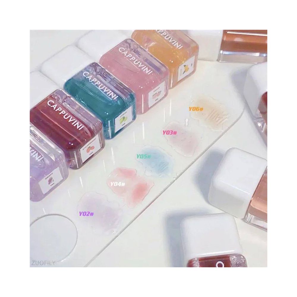 Mirror Lip Glaze Waterproof Lip Gloss Lips Makeup Set Transp image 5