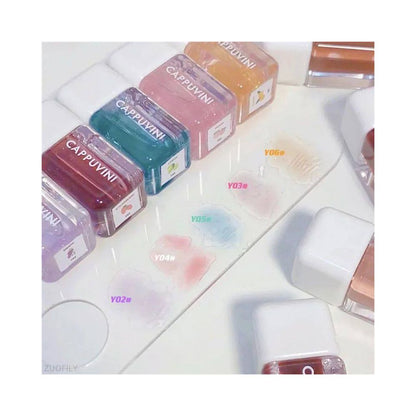 Mirror Lip Glaze Waterproof Lip Gloss Lips Makeup Set Transp image 5