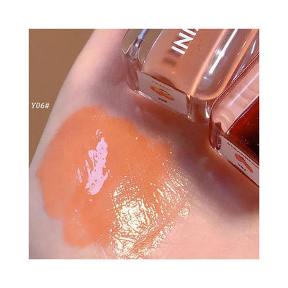 Mirror Lip Glaze Waterproof Lip Gloss Lips Makeup Set Transp