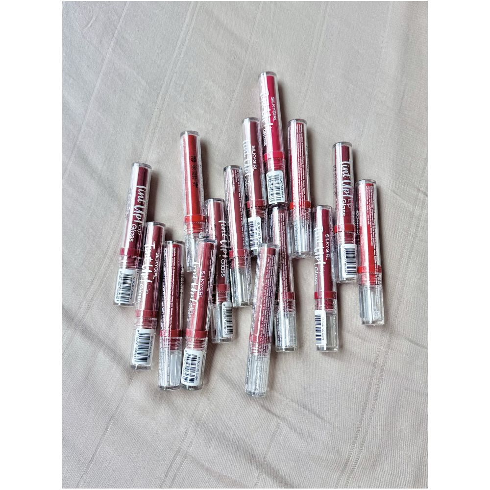 Domestic spot goods Silkygirl lip gloss from Malaysia Tint up mirror water gloss lip gloss quality goods image 2