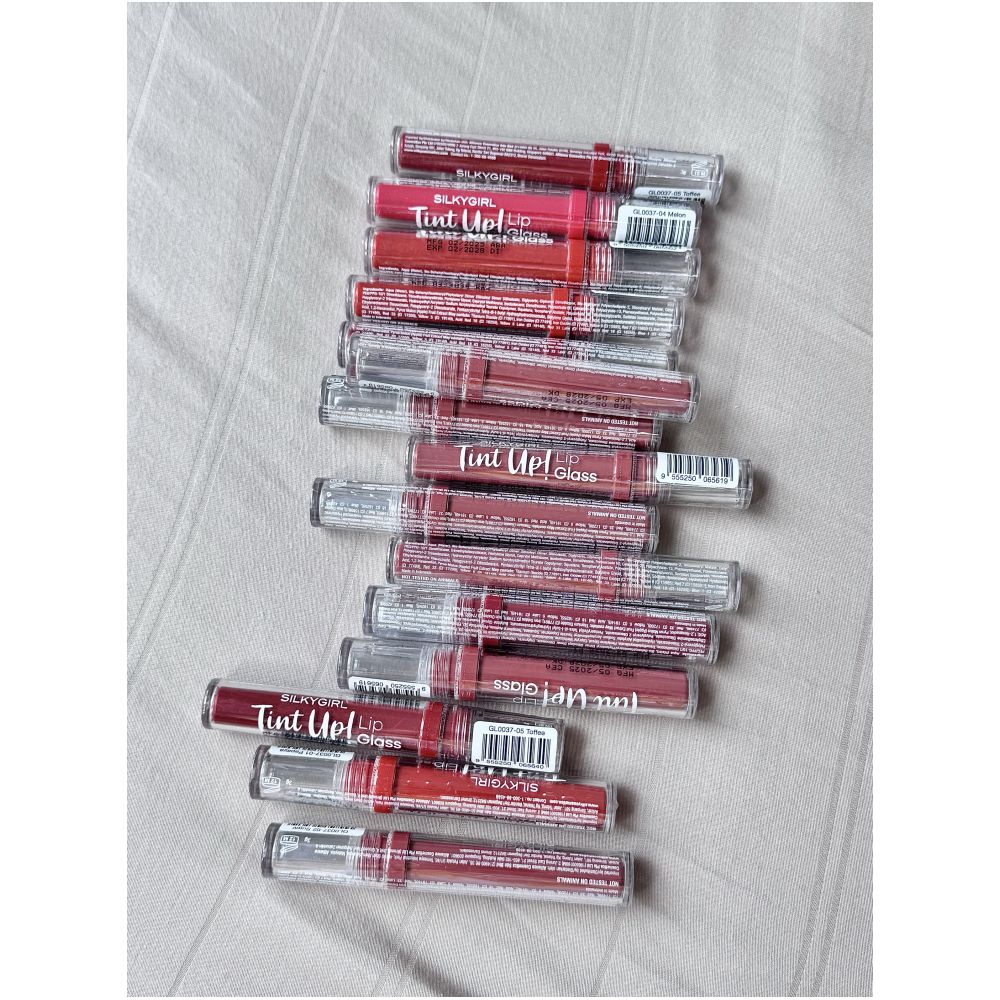 Domestic spot goods Silkygirl lip gloss from Malaysia Tint up mirror water gloss lip gloss quality goods image 4