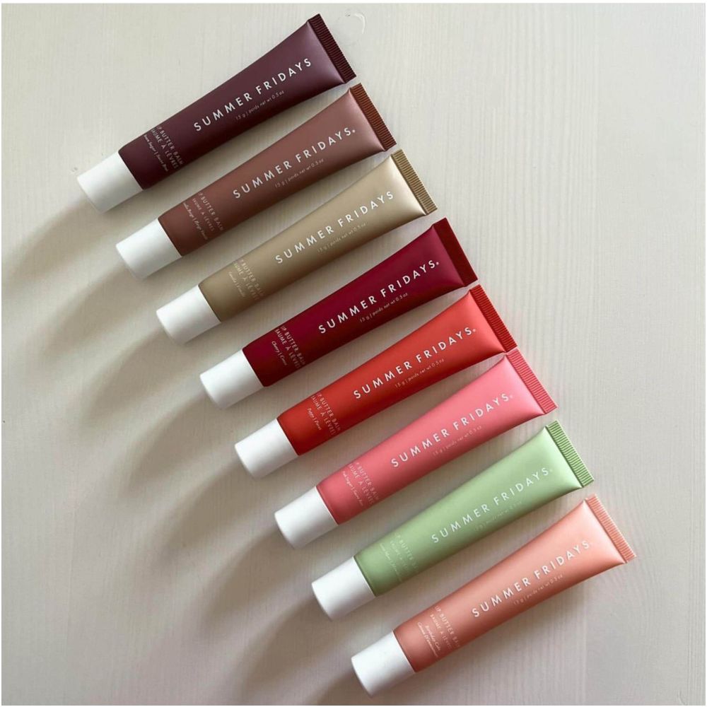 Summer Fridays Moisturizing Lip Balm Butter Lip Balm Lip Balm Lip Balm Lip Balm Lip Balm White Glaze Good for Women image 5