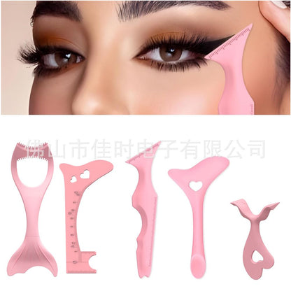 Reusable Eye Stencils Makeup Aid Tool Silicone Mermaid Eyeliner Aid image 0