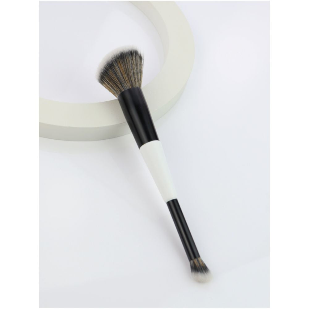 Hot selling new product 4 double ended foundation brushes powder brushes blush brushes highlighter brushes makeup tools contour brushes and makeup brushes