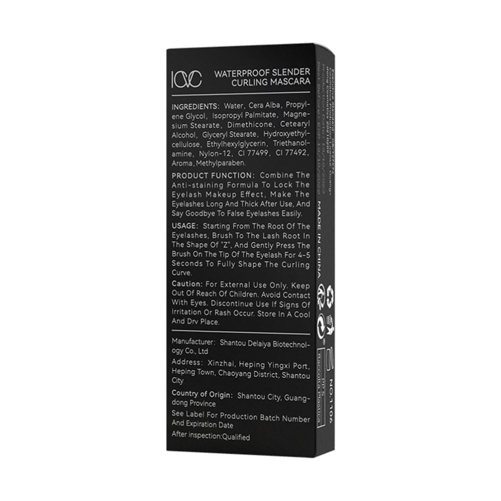 ICVC1106 Fiber Mascara Volume amp Curl Eye Makeup Mascara Cross border Exclusive Wholesale image 3