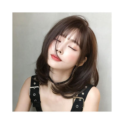 Yiwu Yarna Wig Co Ltd Manufacturer s new wig for women with short hair bangs round face image 0