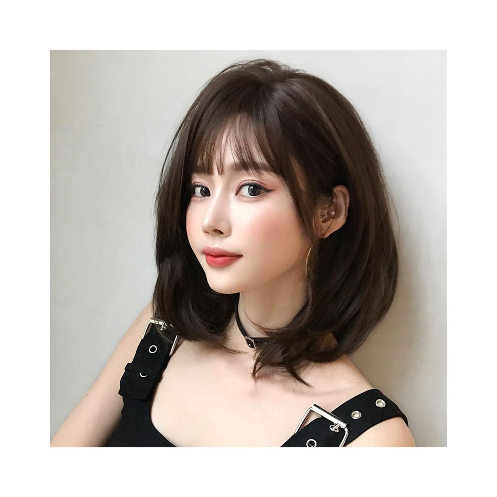 Yiwu Yarna Wig Co Ltd Manufacturer s new wig for women with short hair bangs round face image 2