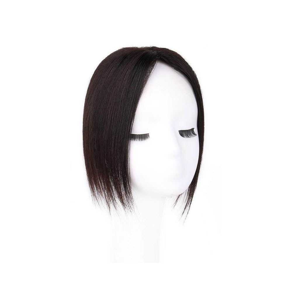 Henan Xuchang Wig Flagship Store Large Area Starry Sky Network Wig Slices Cover White Hair True Hair Long Straight Hair Blocks Feel Free image 5