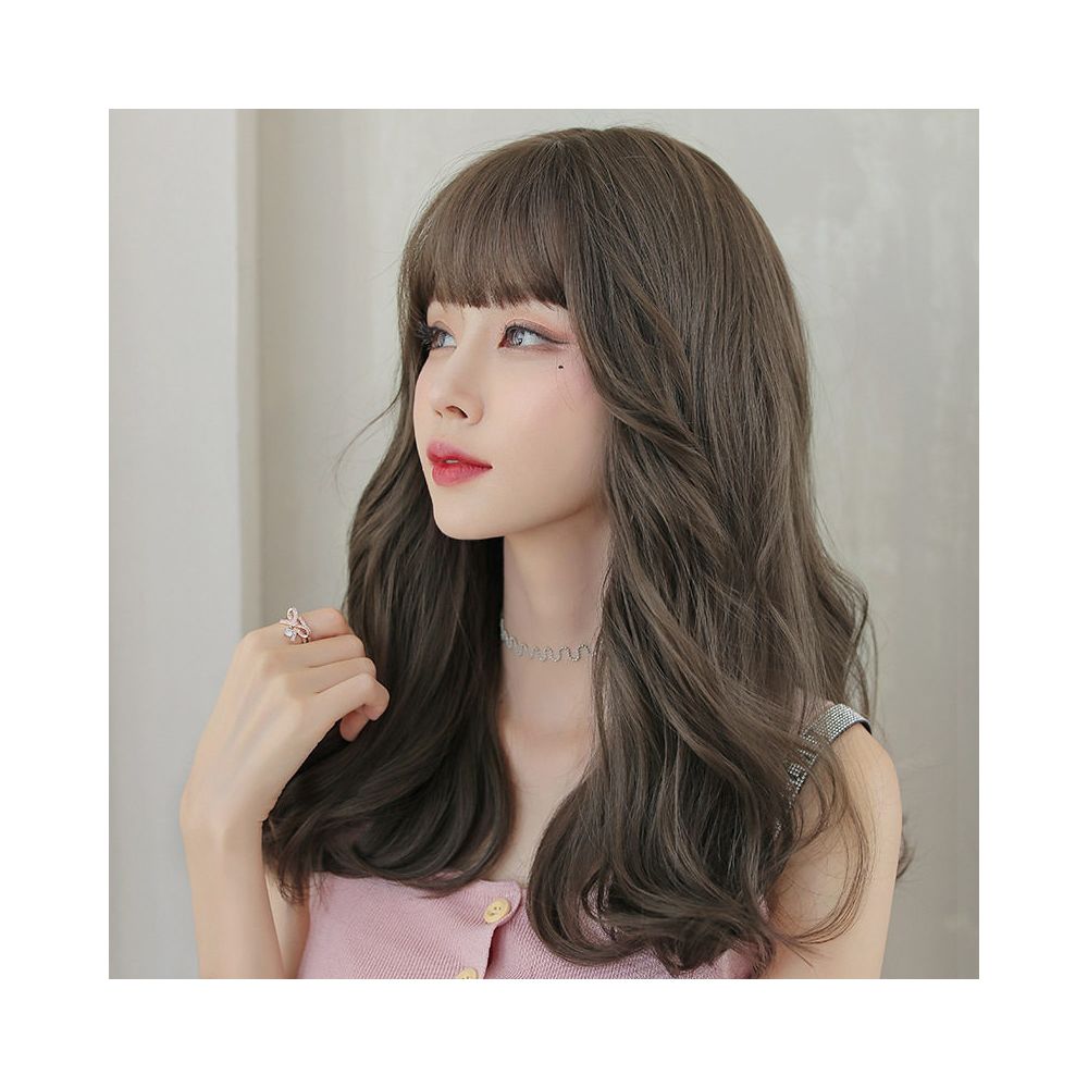 Yiwu Yarna Wig Co Ltd Manufacturer Wig Female Long Hair Natural Full Head Set Long Curled Hair Empty image 2