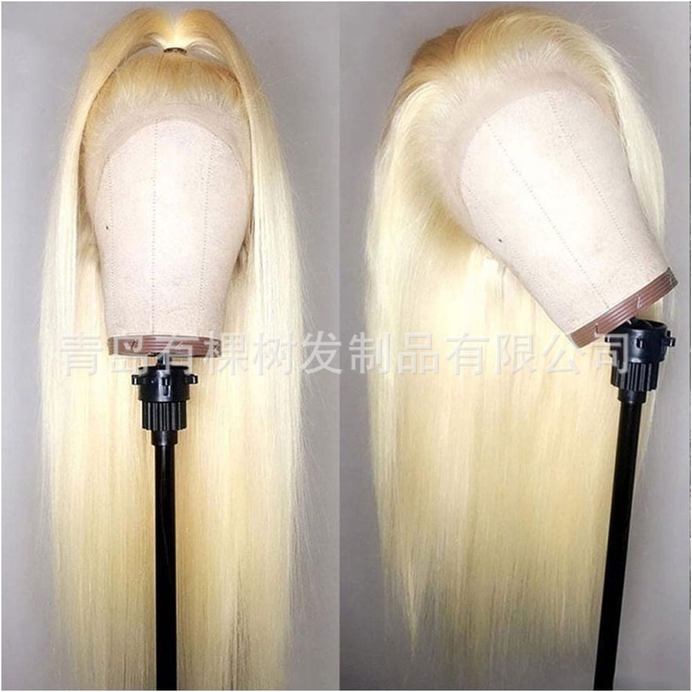 Qingdao Youke Tree Hair Products Co Ltd Hot selling Women s Wigs in Europe and America Front Lace Wigs for Women image 3